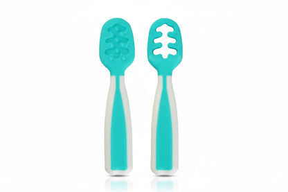 Baby Self-Feeding Spoons – Set of 2 Silicone