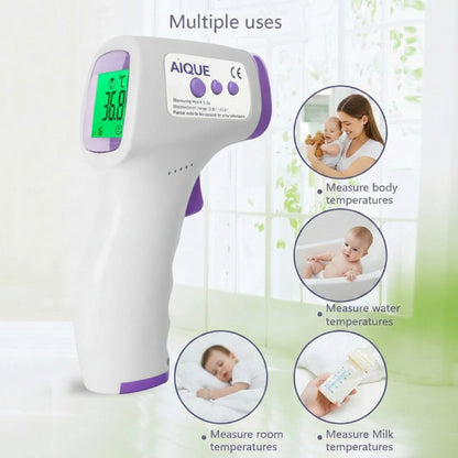 Infrared Forehead Thermometer with 3 in 1 LCD Display