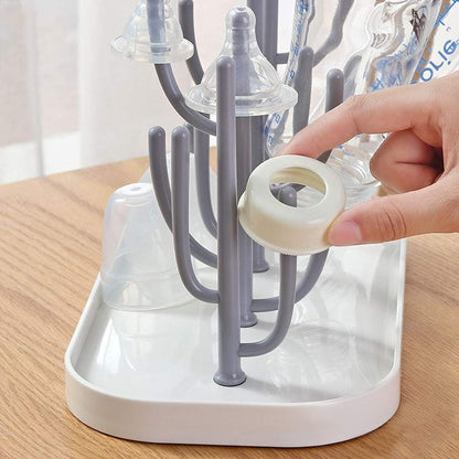 Baby Bottle Drying Rack with Base