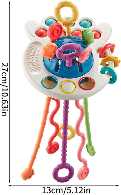 Montessori Pull String Sensory Toy for Babies