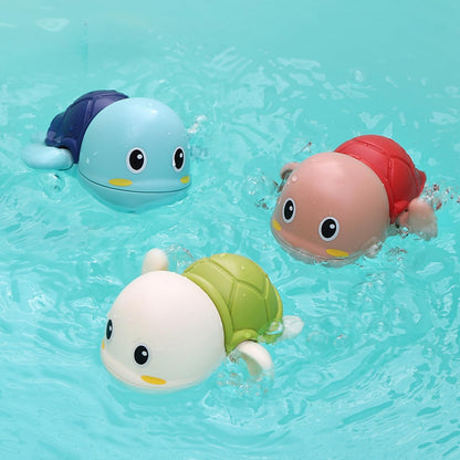 Wind-Up Turtle Bath Toys – Set of 3
