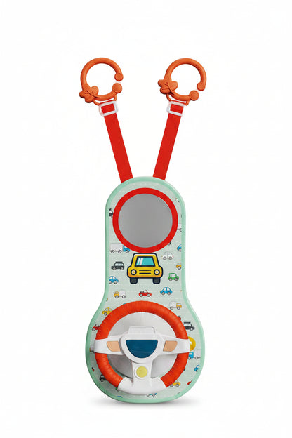 Toddler Steering Wheel Toy for Car Seat