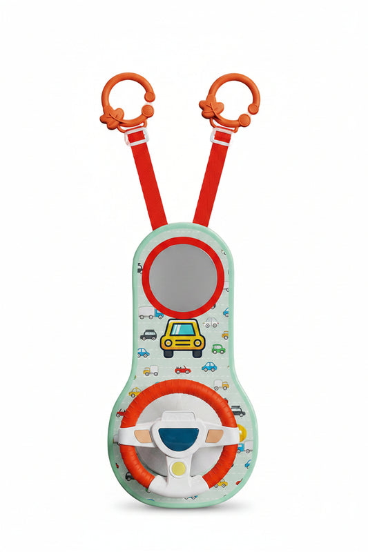 Toddler Steering Wheel Toy for Car Seat