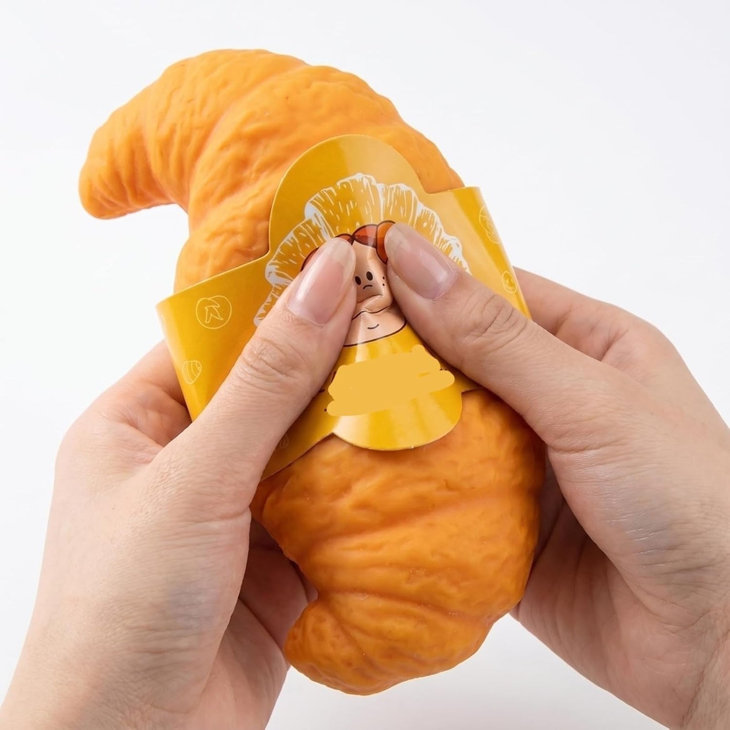Soft Croissant Squishy Toy - 7 CM