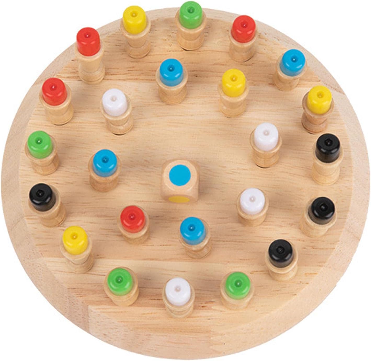 Wooden Memory Match Stick Chess Game
