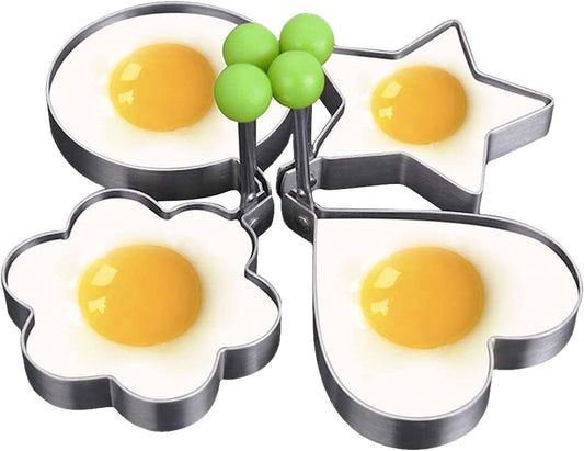 قوالب البيض المقلي (4 أشكال) 