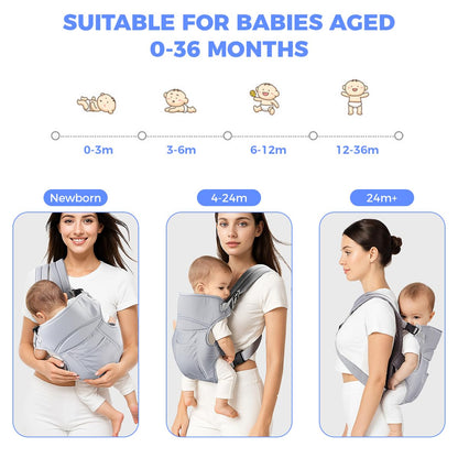 Baby Carrier Front & Back / 0 - 48 Months