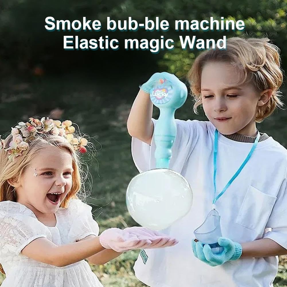 Bubbles Machine Elastic Bubble Fog Wand