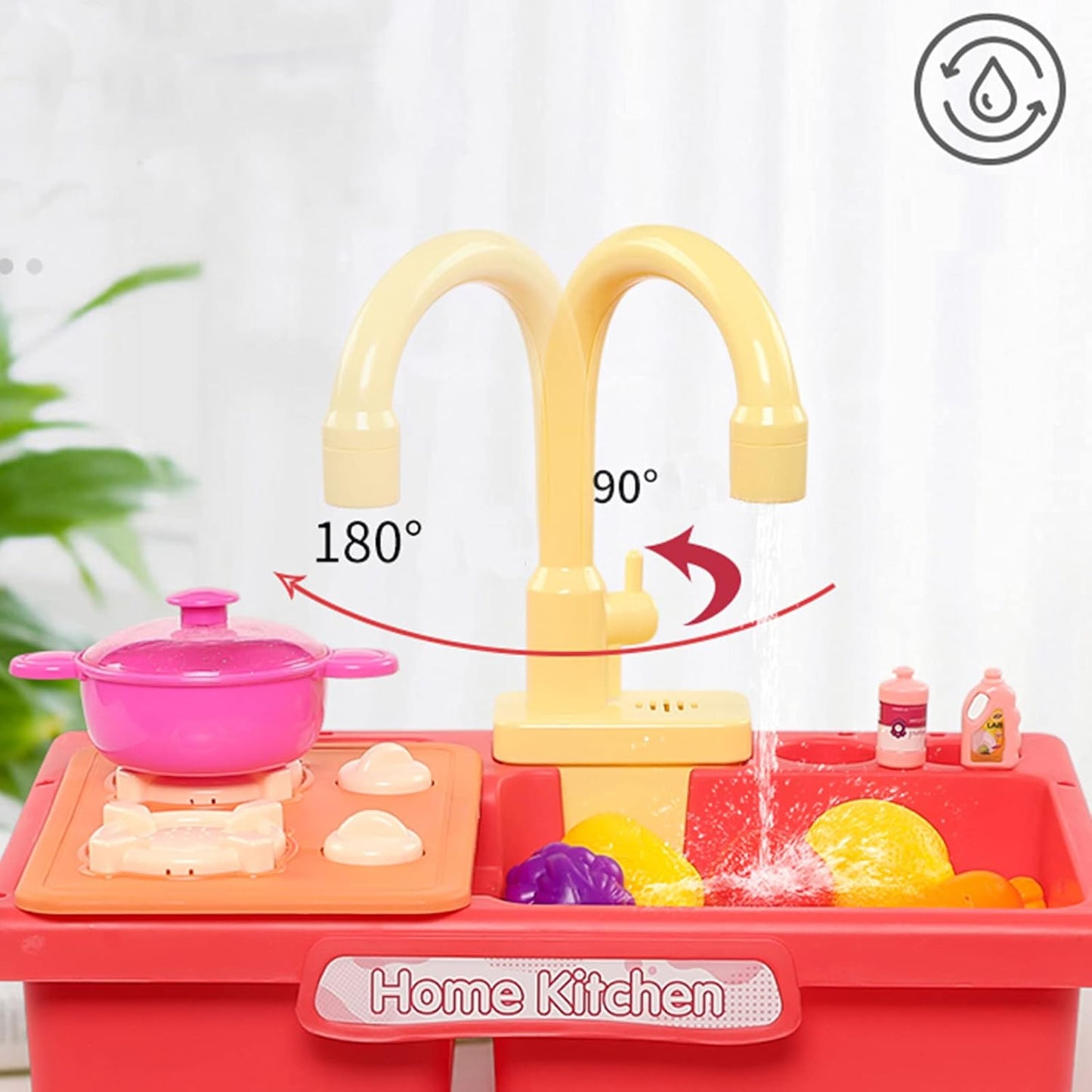 Electric Kitchen Toys With Water Circuit