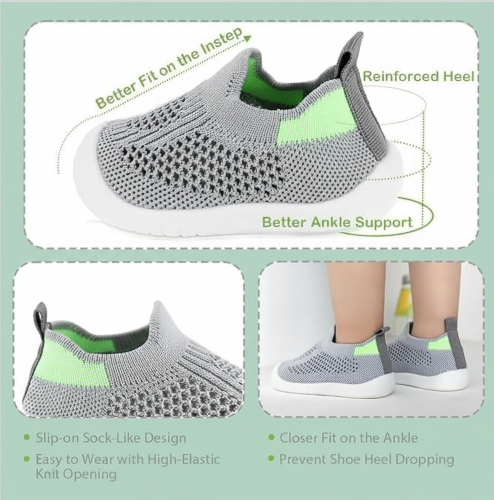 Baby Breathable Knit Shoes