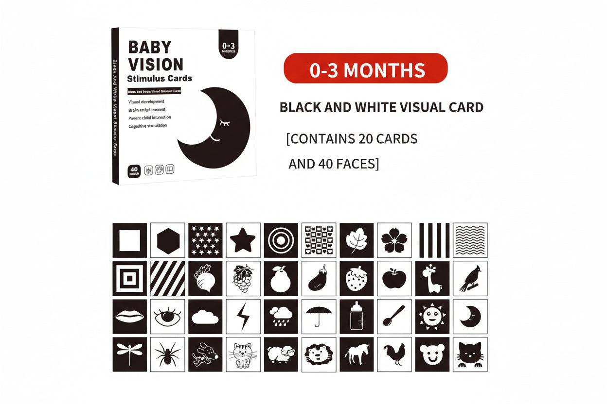 Baby Vision Stimulation Cards