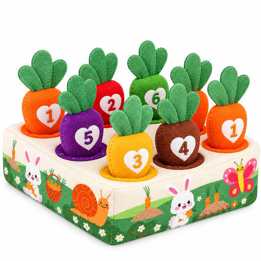 Carrot Pulling Montessori Toys