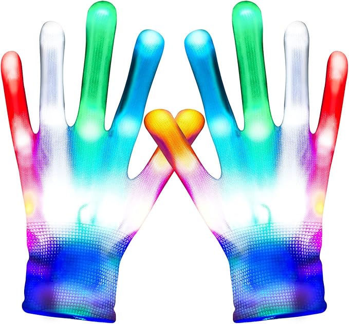 LED Flashing Gloves
