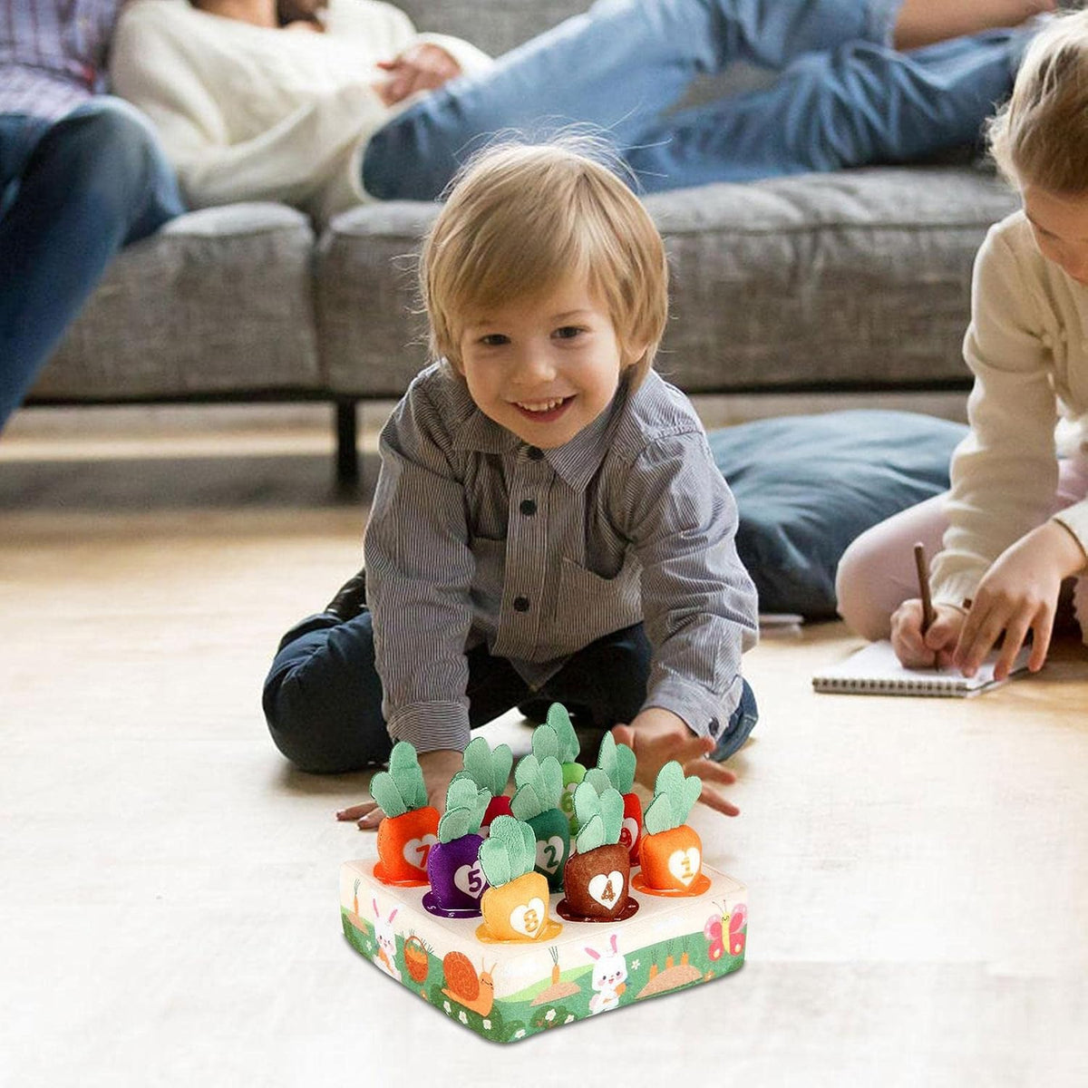 Carrot Pulling Montessori Toys