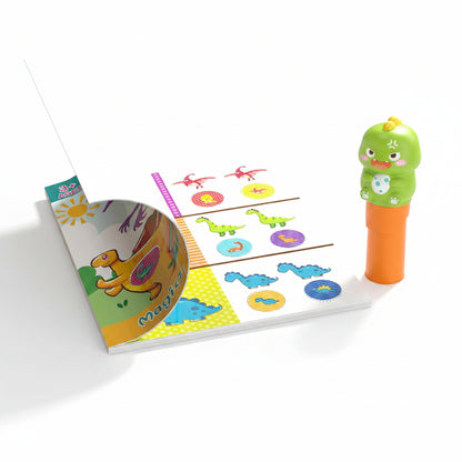 Kids Sticker Stamp Kit - 200 Stickers