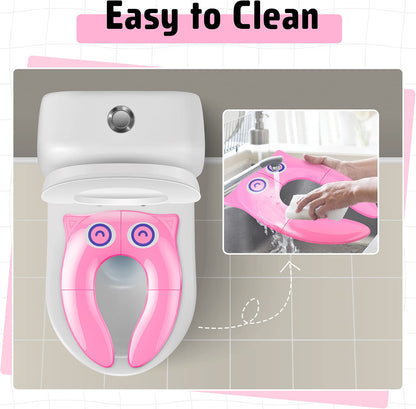 Maliton Foldable Travel Potty Training Seat for Toddlers