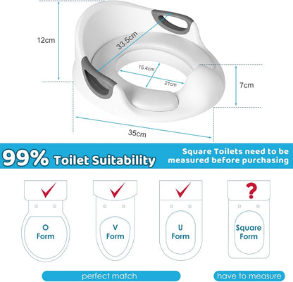 Toddler Potty Training Seat with Handles – Non-Slip
