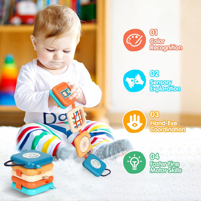 Montessori Busy Board Busy Cube