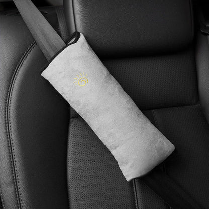 Plush Seat Belt Shoulder Pad – Universal Soft Strap Cover