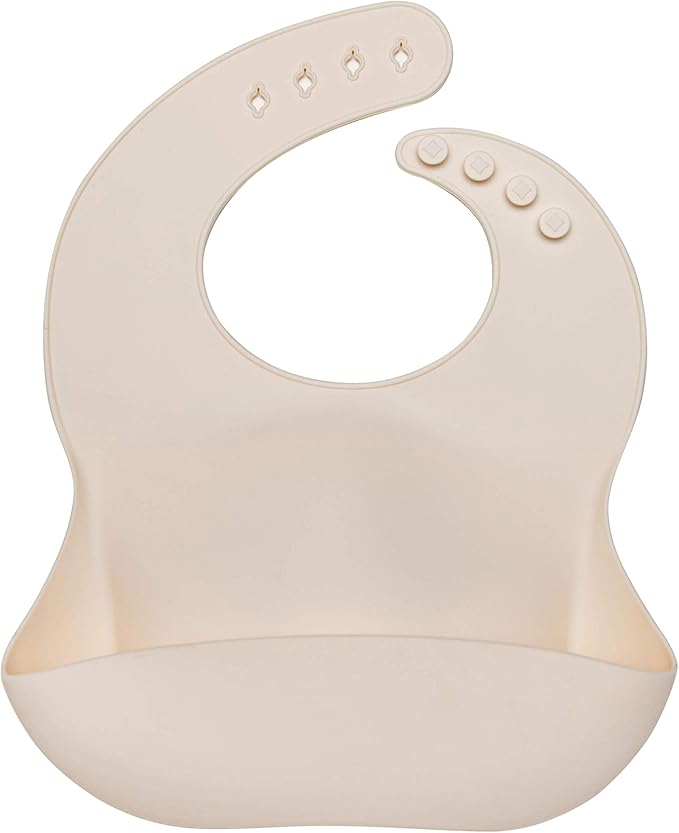 Silicone Bib with Food Catcher for Babies