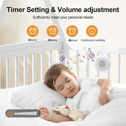 White Noise Machine Baby with 21 Soothing Sound