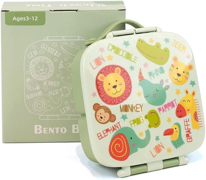 Eco Kids Bento Lunch Box – Leakproof with Adjustable Compartments (1400ml)