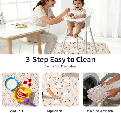 Splat Mat for High Chair
