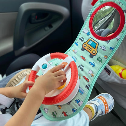 Toddler Steering Wheel Toy for Car Seat