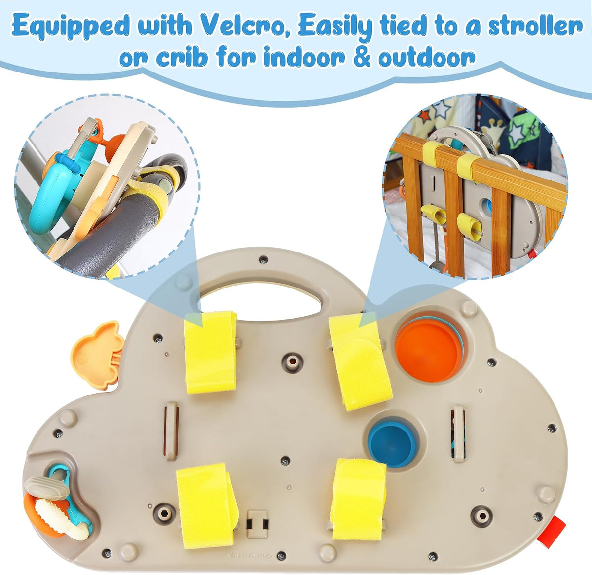 Caterbe Steering Wheel Suction Toy