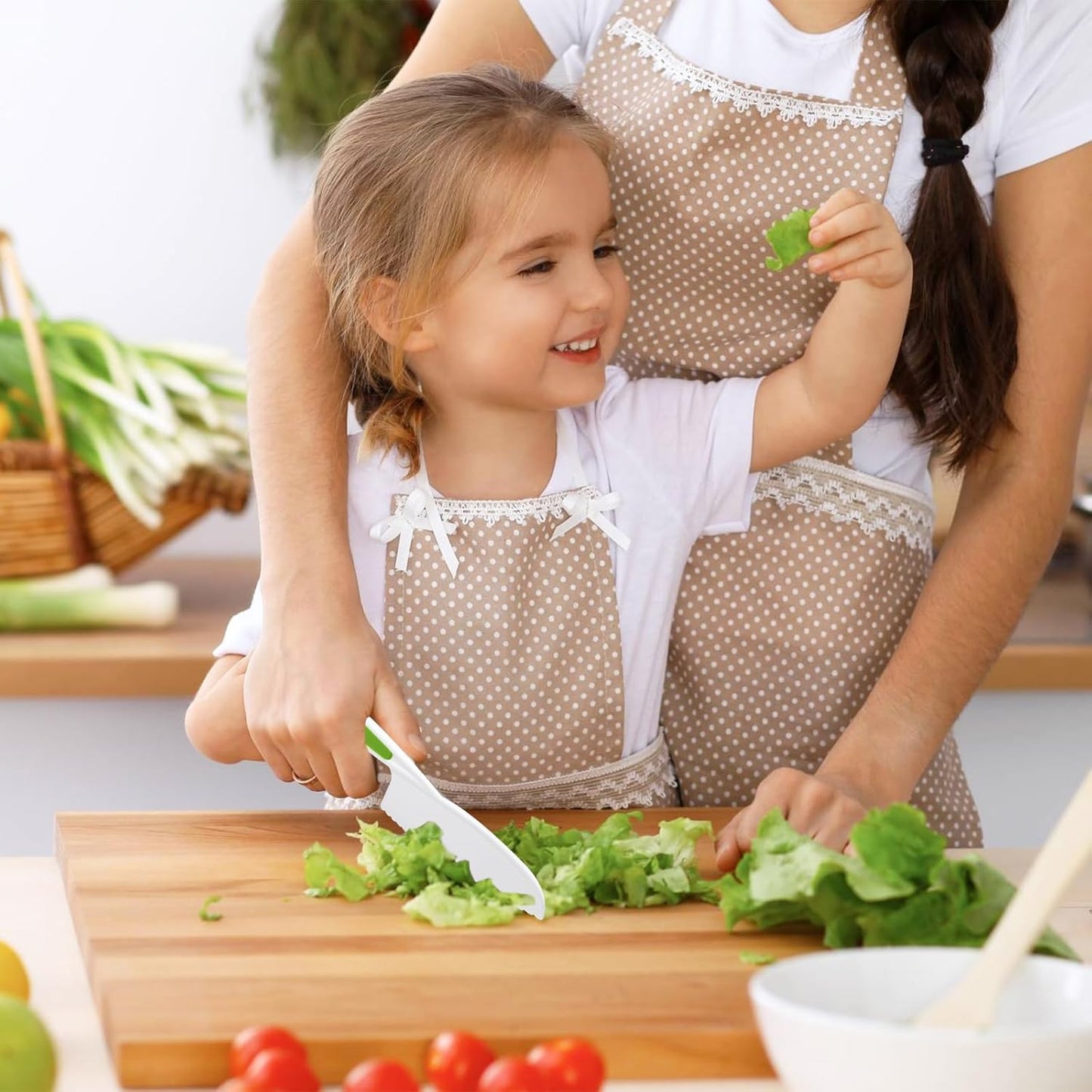 Lectorias Montessori Knife Set 8 Pieces for Kids