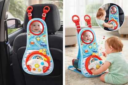 Toddler Steering Wheel Toy for Car Seat