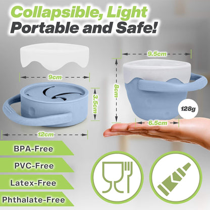 Foldable Snack Cup for Toddlers