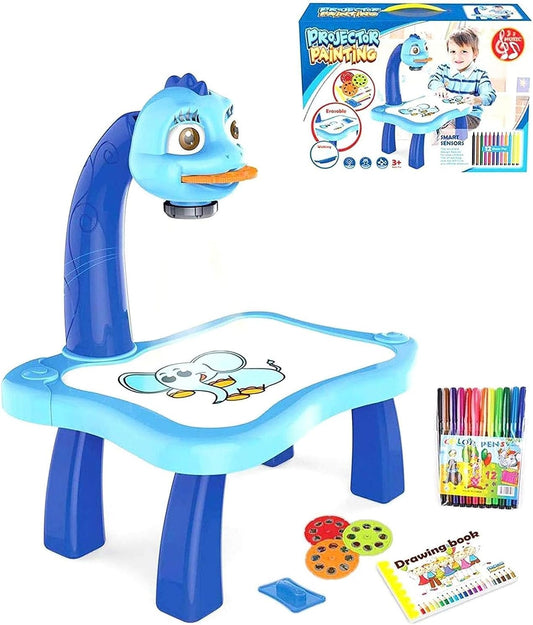 Child Learning Desk With Smart Projector