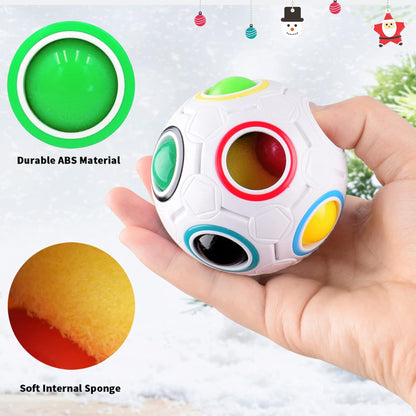 Rainbow Fidget Ball Puzzle