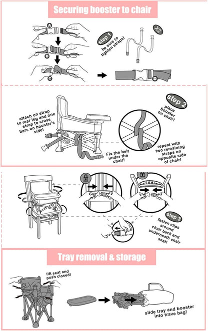 Baby Folding Dining Chair