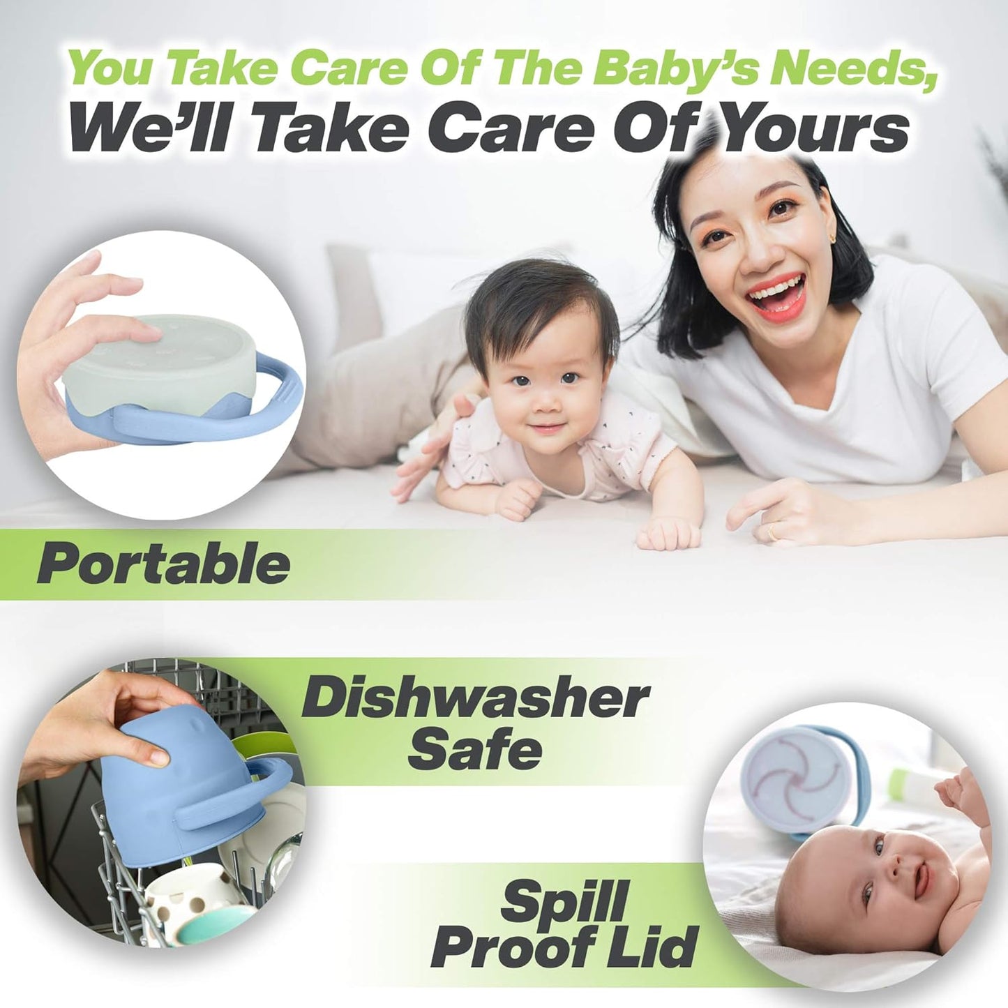 Foldable Snack Cup for Toddlers