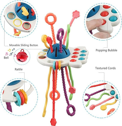 Montessori Pull String Sensory Toy for Babies