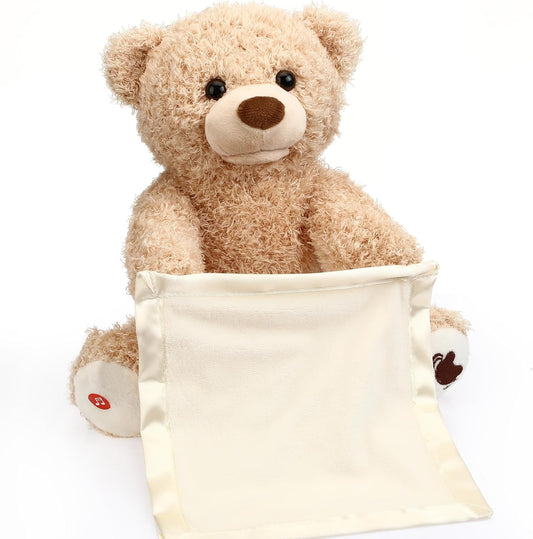 Peek A Boo Bear with Security Blanket
