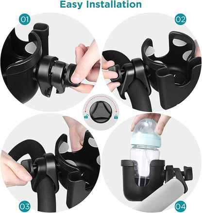 2-in-1 Stroller Cup & Phone Holder