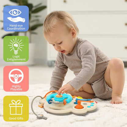 Caterbe Steering Wheel Suction Toy