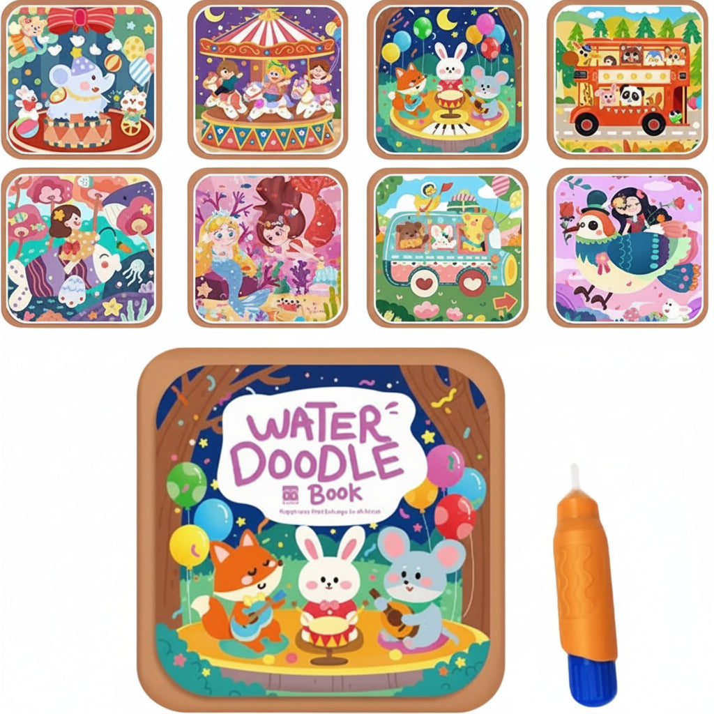 Reusable Coloring Book Doodle Drawing Accessories