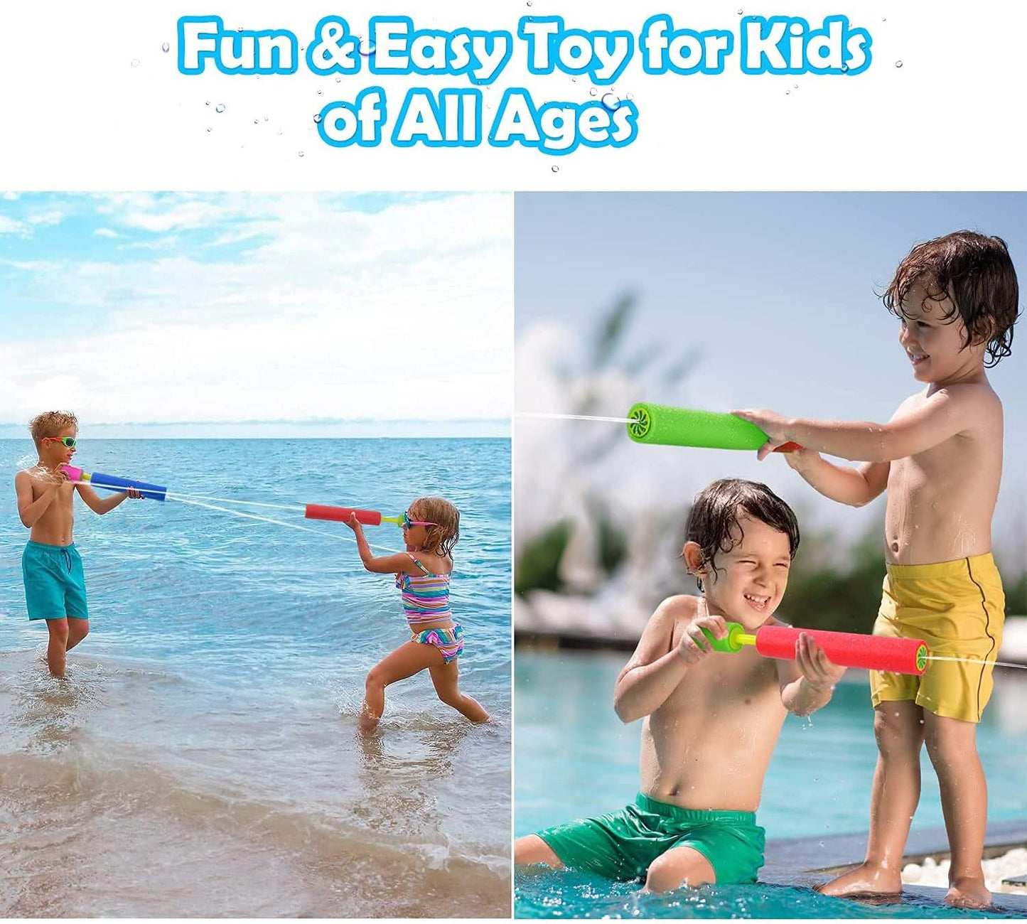 Water Pistols for Kids Toddler  - Pack of 1