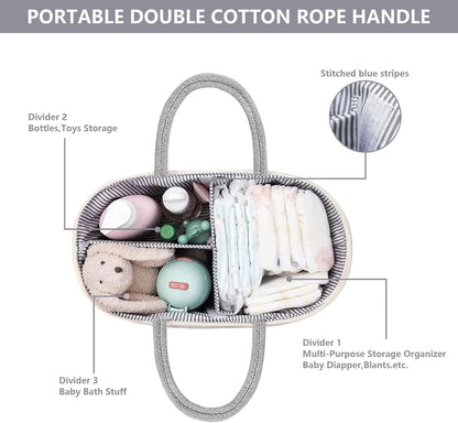 PandaEar Baby Diaper Caddy Organizer