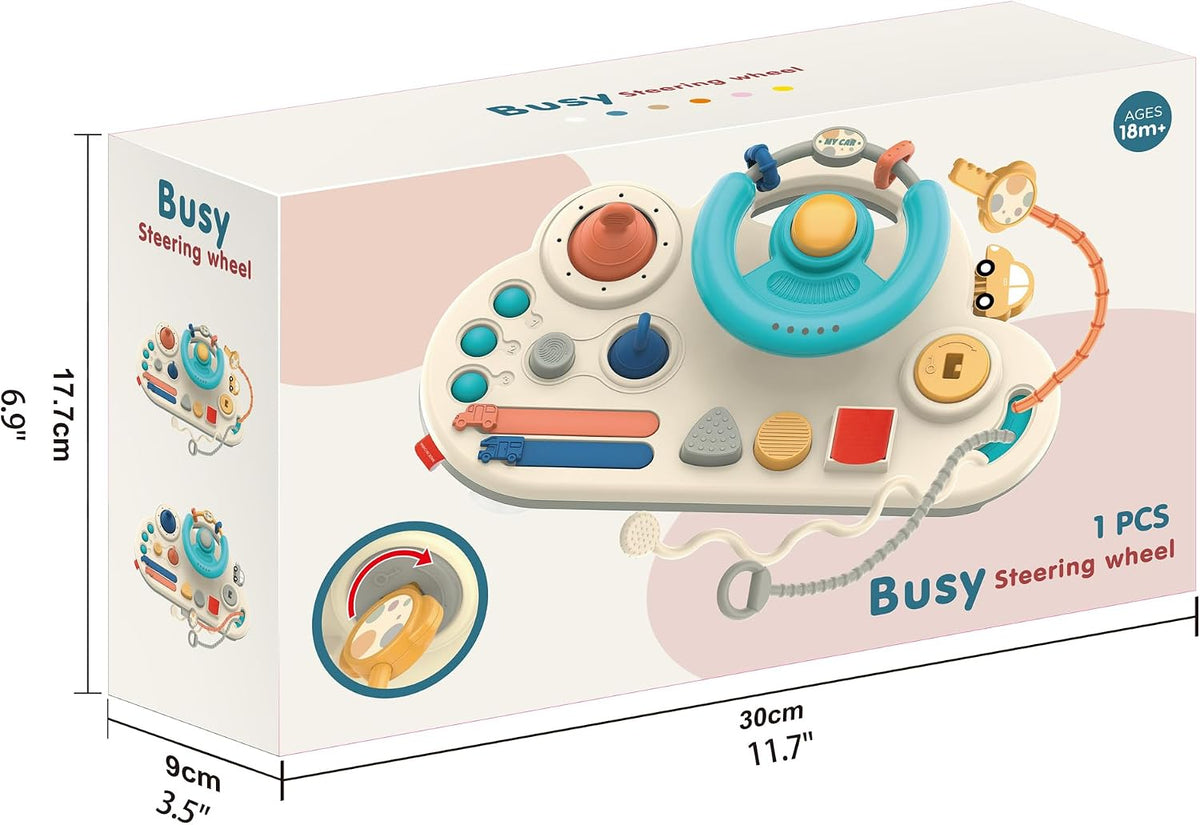 Caterbe Steering Wheel Suction Toy