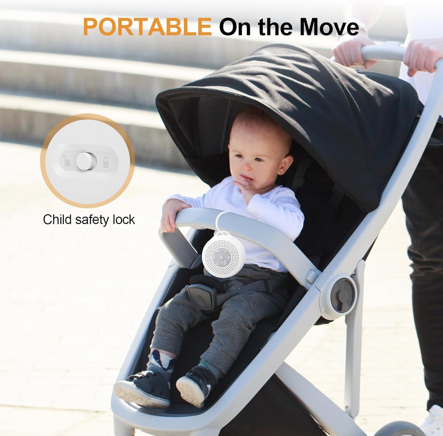 White Noise Machine Baby with 21 Soothing Sound