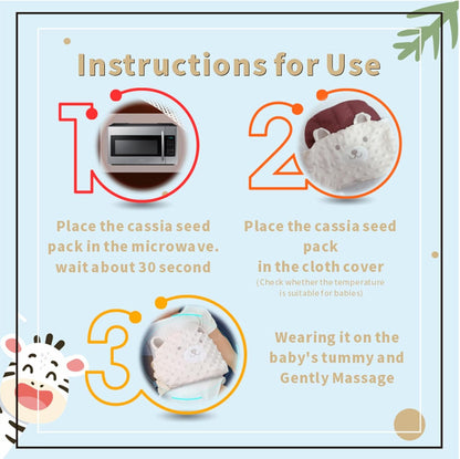 Baby Colic and Gas Relief Tummy Wrap