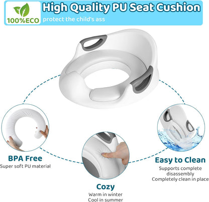 Toddler Potty Training Seat with Handles – Non-Slip
