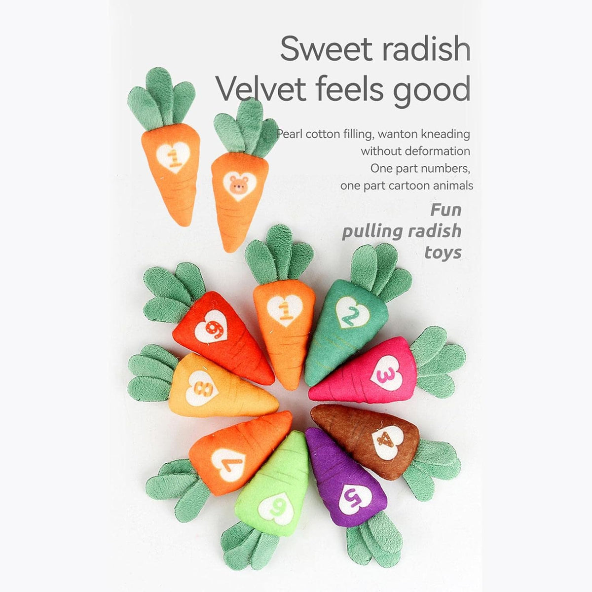 Carrot Pulling Montessori Toys