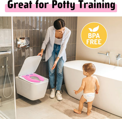 Maliton Foldable Travel Potty Training Seat for Toddlers
