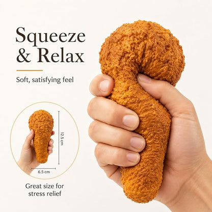 Fried Chicken Leg Squishy Toy